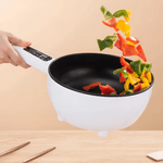 Casa si Gradina - Bucatarie si vesela - Vase pentru gatit - Tigai si seturi - Tigaie Electrica Inteligenta 3L – Panou de Control Tactil, 26 cm, Prajire, Fierbere, Aburire, Mentinere a Caldurii - Infinity.ro