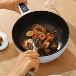 Casa si Gradina - Bucatarie si vesela - Vase pentru gatit - Tigai si seturi - Tigaie Electrica Inteligenta 3L – Panou de Control Tactil, 26 cm, Prajire, Fierbere, Aburire, Mentinere a Caldurii - Infinity.ro