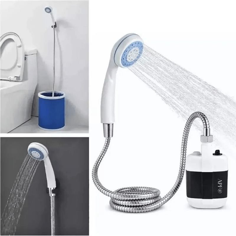 Sport si Outdoor - Camping - Accesorii camping si drumetii - Dus portabil de camping, 2200mAh, 1,5 m - Infinity.ro