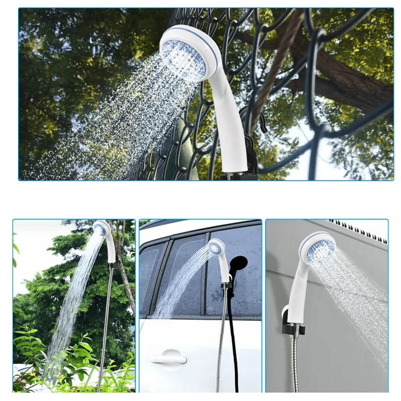 Sport si Outdoor - Camping - Accesorii camping si drumetii - Dus portabil de camping, 2200mAh, 1,5 m - Infinity.ro