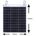 Sport si Outdoor - Camping - Articole solare camping - Panouri solare camping - Panou Solar Portabil 2 X USB – Incarcator Solar Impermeabil pentru Camping si Outdoor - Infinity.ro