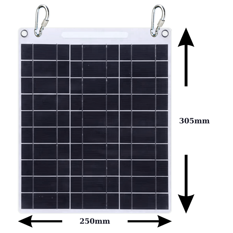 Sport si Outdoor - Camping - Articole solare camping - Panouri solare camping - Panou Solar Portabil 2 X USB – Incarcator Solar Impermeabil pentru Camping si Outdoor - Infinity.ro