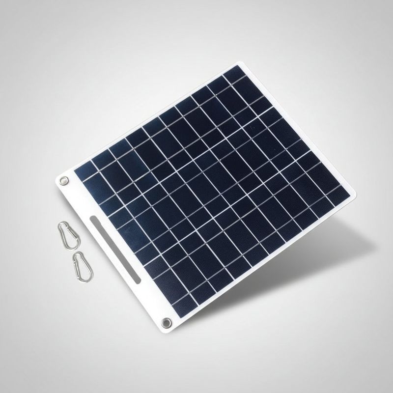 Sport si Outdoor - Camping - Articole solare camping - Panouri solare camping - Panou Solar Portabil 2 X USB – Incarcator Solar Impermeabil pentru Camping si Outdoor - Infinity.ro