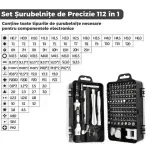 Casa si Gradina - Constructii - Scule electrice si accesorii - Masini de gaurit si insurubat - Masina de gaurit si insurubat FOTOFUN, cu percutie, , valiza transport + trusa completa de biti, + Adaptor 45 grade - Infinity.ro