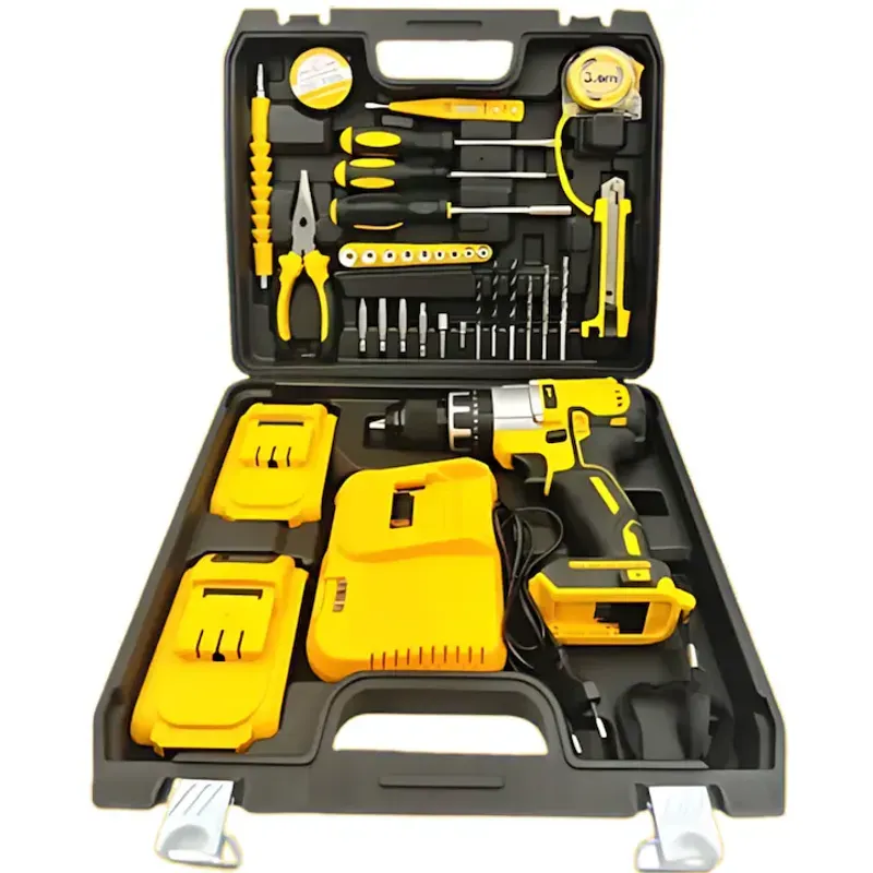 Casa si Gradina - Constructii - Scule electrice si accesorii - Masini de gaurit si insurubat - Masina de gaurit si insurubat FOTOFUN, cu percutie, , valiza transport + trusa completa de biti, + Adaptor 45 grade - Infinity.ro