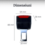 Casa si Gradina - Mobilier - Mobilier copii - Sisteme de siguranta - Kit 2 Adaptor Calitate Centura Siguranta APF®, Gravide, Silueta Mare, Scaun Copii, Fara Eroare - Infinity.ro