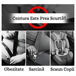 Casa si Gradina - Mobilier - Mobilier copii - Sisteme de siguranta - Kit 2 Adaptor Calitate Centura Siguranta APF®, Gravide, Silueta Mare, Scaun Copii, Fara Eroare - Infinity.ro