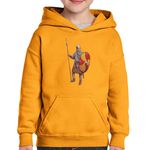Fashion, accesorii si bijuterii - Copii - Imbracaminte copii - Pulovere si hanorace copii - Hanorac copii Age Of Empires Knight Carolingian Dynasty Middle Ages Monster, negru, marime L Copii - Infinity.ro