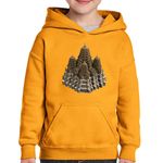Fashion, accesorii si bijuterii - Copii - Imbracaminte copii - Pulovere si hanorace copii - Hanorac copii Age of Empires Rise of Rajas Prambanan Cladire Asia Templu, negru, marime L Copii - Infinity.ro