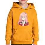 Fashion, accesorii si bijuterii - Copii - Imbracaminte copii - Pulovere si hanorace copii - Hanorac copii Android Robot Human Klaxo Zero Two, negru, marime L Copii - Infinity.ro