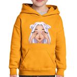 Fashion, accesorii si bijuterii - Copii - Imbracaminte copii - Pulovere si hanorace copii - Hanorac copii Ariana Grande Cartoon Merch Cloud, negru, marime L Copii - Infinity.ro