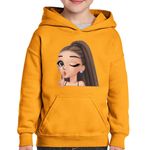Fashion, accesorii si bijuterii - Copii - Imbracaminte copii - Pulovere si hanorace copii - Hanorac copii Ariana Grande Save Your Tears Merch, negru, marime L Copii - Infinity.ro