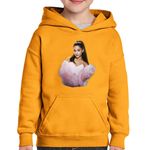 Fashion, accesorii si bijuterii - Copii - Imbracaminte copii - Pulovere si hanorace copii - Hanorac copii Ariana Grande The Honeymoon Tour Merch, negru, marime L Copii - Infinity.ro