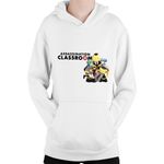 Fashion, accesorii si bijuterii - Copii - Imbracaminte copii - Pulovere si hanorace copii - Hanorac Copii Assassination Classroom Best Teacher Karma Manga, alb, marime L Copii - Infinity.ro