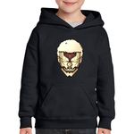 Fashion, accesorii si bijuterii - Copii - Imbracaminte copii - Pulovere si hanorace copii - Hanorac copii Attack on Titan AOT Anime Manga Fanart, negru, marime L Copii - Infinity.ro
