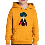 Fashion, accesorii si bijuterii - Copii - Imbracaminte copii - Pulovere si hanorace copii - Hanorac copii Bebe Tuxedo Sailor Moon Bebelino Chibi, negru, marime L Copii - Infinity.ro