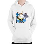 Fashion, accesorii si bijuterii - Copii - Imbracaminte copii - Pulovere si hanorace copii - Hanorac Copii Ben10 Nasa Astronaut Star Trek Bubble, alb, marime L Copii - Infinity.ro