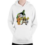 Fashion, accesorii si bijuterii - Copii - Imbracaminte copii - Pulovere si hanorace copii - Hanorac Copii Ben10 Shrek Cookie Adventure Action Medieval, alb, marime L Copii - Infinity.ro