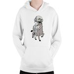 Fashion, accesorii si bijuterii - Copii - Imbracaminte copii - Pulovere si hanorace copii - Hanorac Copii Ben10 Shrek Donkey Small Monster Master, alb, marime L Copii - Infinity.ro