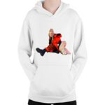 Fashion, accesorii si bijuterii - Copii - Imbracaminte copii - Pulovere si hanorace copii - Hanorac Copii Billie Eilish Fashion Album Concert Look Teens, alb, marime L Copii - Infinity.ro