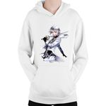 Fashion, accesorii si bijuterii - Copii - Imbracaminte copii - Pulovere si hanorace copii - Hanorac Copii Black Butler Charles Queen Fortnite Otaku, alb, marime L Copii - Infinity.ro