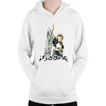 Fashion, accesorii si bijuterii - Copii - Imbracaminte copii - Pulovere si hanorace copii - Hanorac Copii Black Clover Asta Claymore Magic King Wizard, alb, marime L Copii - Infinity.ro
