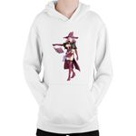 Fashion, accesorii si bijuterii - Copii - Imbracaminte copii - Pulovere si hanorace copii - Hanorac Copii Black Clover Vanessa The Drunker Witch Enoteca Hat, alb, marime L Copii - Infinity.ro