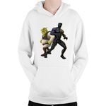 Fashion, accesorii si bijuterii - Copii - Imbracaminte copii - Pulovere si hanorace copii - Hanorac Copii Black Panter Marvel Cinematic Universe Shrek, alb, marime L Copii - Infinity.ro