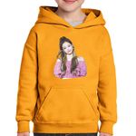 Fashion, accesorii si bijuterii - Copii - Imbracaminte copii - Pulovere si hanorace copii - Hanorac copii Blackpink Jennie Kim K-Pop Girl, negru, marime L Copii - Infinity.ro