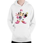 Fashion, accesorii si bijuterii - Copii - Imbracaminte copii - Pulovere si hanorace copii - Hanorac Copii Bombarman Anime Manga Cosplay, alb, marime L Copii - Infinity.ro