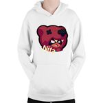 Fashion, accesorii si bijuterii - Copii - Imbracaminte copii - Pulovere si hanorace copii - Hanorac Copii Brawl Stars Nita Fighter Bear Angry Shockwave, alb, marime L Copii - Infinity.ro