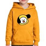 Fashion, accesorii si bijuterii - Copii - Imbracaminte copii - Pulovere si hanorace copii - Hanorac copii BT21 Chimmy BTS Album K Pop, negru, marime L Copii - Infinity.ro