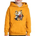 Fashion, accesorii si bijuterii - Copii - Imbracaminte copii - Pulovere si hanorace copii - Hanorac copii Bungo Stray Dogs All Team Ghilda Anime, negru, marime L Copii - Infinity.ro
