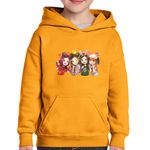 Fashion, accesorii si bijuterii - Copii - Imbracaminte copii - Pulovere si hanorace copii - Hanorac copii Cartoon Balckpink Girls All Team K Pop, negru, marime L Copii - Infinity.ro