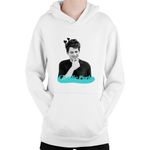 Fashion, accesorii si bijuterii - Copii - Imbracaminte copii - Pulovere si hanorace copii - Hanorac Copii Charlie Puth Lovers Hearts Sky Cool Singer, alb, marime L Copii - Infinity.ro