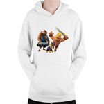 Fashion, accesorii si bijuterii - Copii - Imbracaminte copii - Pulovere si hanorace copii - Hanorac Copii Clash of Clans Paw Patrol Brawl Stars Puppy Duty Loyal, alb, marime L Copii - Infinity.ro