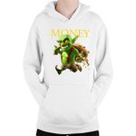 Fashion, accesorii si bijuterii - Copii - Imbracaminte copii - Pulovere si hanorace copii - Hanorac Copii Clash of Clans Money Monster Collect Economy, alb, marime L Copii - Infinity.ro