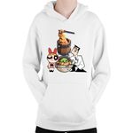 Fashion, accesorii si bijuterii - Copii - Imbracaminte copii - Pulovere si hanorace copii - Hanorac Copii Clash of Clans Powerpuff Girls Blossom Baby Yoda, alb, marime L Copii - Infinity.ro