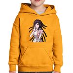 Fashion, accesorii si bijuterii - Copii - Imbracaminte copii - Pulovere si hanorace copii - Hanorac copii Danganronpa Izuru Kamakura Horror Anime, negru, marime L Copii - Infinity.ro