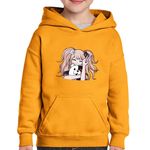 Fashion, accesorii si bijuterii - Copii - Imbracaminte copii - Pulovere si hanorace copii - Hanorac copii Danganronpa Junko Enoshima Bad Girl Killer, negru, marime L Copii - Infinity.ro