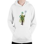 Fashion, accesorii si bijuterii - Copii - Imbracaminte copii - Pulovere si hanorace copii - Hanorac Copii DanMachi Alf Riveria Elf Fortnite Anime, alb, marime L Copii - Infinity.ro