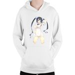 Fashion, accesorii si bijuterii - Copii - Imbracaminte copii - Pulovere si hanorace copii - Hanorac Copii DanMachi Hestia Hentai Fantasy Cosplay, alb, marime L Copii - Infinity.ro