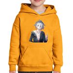Fashion, accesorii si bijuterii - Copii - Imbracaminte copii - Pulovere si hanorace copii - Hanorac copii Danranronpa Nagito Komaeda Dark Manga, negru, marime L Copii - Infinity.ro
