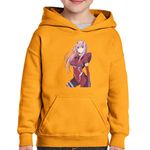 Fashion, accesorii si bijuterii - Copii - Imbracaminte copii - Pulovere si hanorace copii - Hanorac copii DarliFra Code 002 Human Klaxo Sapien Hybrid, negru, marime L Copii - Infinity.ro