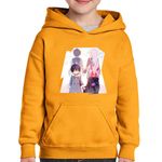 Fashion, accesorii si bijuterii - Copii - Imbracaminte copii - Pulovere si hanorace copii - Hanorac copii Darling in the FranXX DarliFra Ending, negru, marime L Copii - Infinity.ro