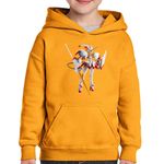 Fashion, accesorii si bijuterii - Copii - Imbracaminte copii - Pulovere si hanorace copii - Hanorac copii Darling in the FranXX Robot Anime Manga, negru, marime L Copii - Infinity.ro