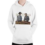 Fashion, accesorii si bijuterii - Copii - Imbracaminte copii - Pulovere si hanorace copii - Hanorac Copii Deadwood Western Cowboy Gentleman, alb, marime L Copii - Infinity.ro