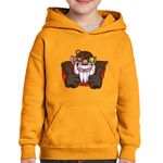 Fashion, accesorii si bijuterii - Copii - Imbracaminte copii - Pulovere si hanorace copii - Hanorac copii Defense of the Ancients Dota 2 Badass Hero, negru, marime L Copii - Infinity.ro