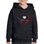 Fashion, accesorii si bijuterii - Copii - Imbracaminte copii - Pulovere si hanorace copii - Hanorac copii Demon Slayer Muichiro Tokito Katana, negru, marime L Copii - Infinity.ro