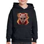 Fashion, accesorii si bijuterii - Copii - Imbracaminte copii - Pulovere si hanorace copii - Hanorac copii Demon Slayer Sabito Samurai Anime Manga, negru, marime L Copii - Infinity.ro